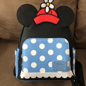 Loungefly mini backpack minnie mouse ht exclusive